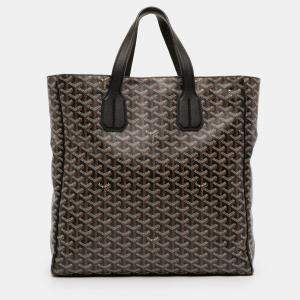 مملوكة مسبقًا Goyard Black Goyardine Voltaire Tote