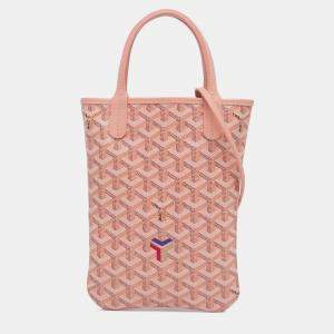 مملوكة مسبقًا Goyard Pink Goyardine Poitiers Claire Voie