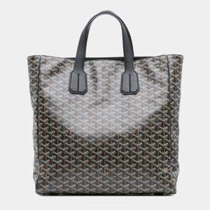 مملوكة مسبقًا Goyard Black Goyardine Voltaire 