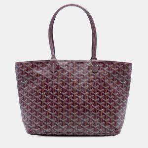 مملوكة مسبقًا Goyard Red Goyardine Artois PM