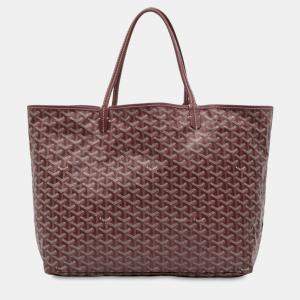 مملوكة مسبقًا Goyard Red Goyardine Saint Louis GM