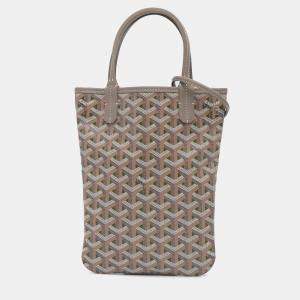 مملوكة مسبقًا Goyard Brown Goyardine Poitiers Claire Voie