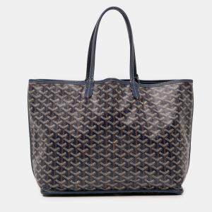 مملوكة مسبقًا Goyard Blue Goyardine Saint Louis PM