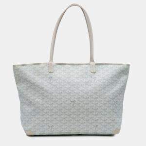 مملوكة مسبقًا Goyard White Goyardine Artois PM