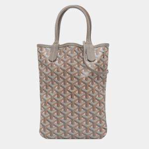 مملوكة مسبقًا Goyard Brown Goyardine Poitiers Claire Voie