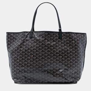 مملوكة مسبقًا Goyard Black Goyardine Reversible Anjou GM