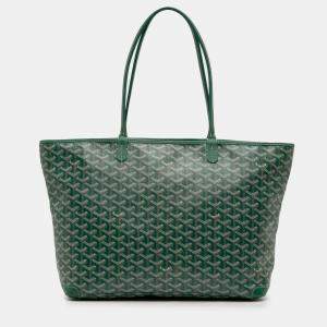 مملوكة مسبقًا Goyard Green Goyardine Artois MM