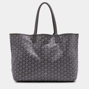مملوكة مسبقًا Goyard Black Goyardine Saint Louis PM