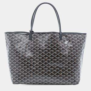 مملوكة مسبقًا Goyard Black Goyardine Saint Louis GM