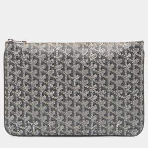 Pre Owned حقيبة سينات جويارد غواردين رمادي حجم متوسط