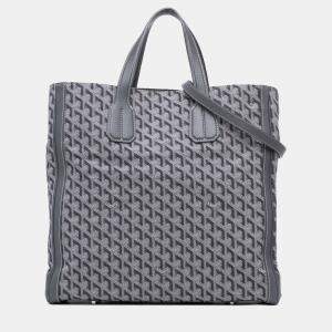 Pre Owned Goyard Goyardine Voltaire Coated Canvas Bag