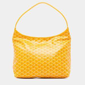 مملوكة مسبقًا حقيبة هوبو غويارد بوهيم قماش غوياردين أصفر