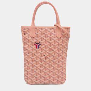 مملوكة مسبقًا Goyard Pink Goyardine Poitiers Claire Voie
