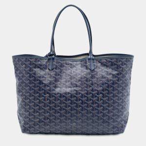 مملوكة مسبقًا Goyard Blue Goyardine Saint Louis PM