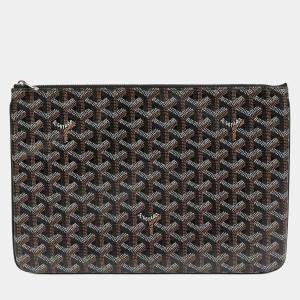 مملوكة مسبقًا حقيبة كلتش جويارد سينات أسود حجم وسط