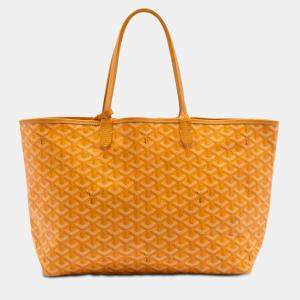 Pre Owned Goyard Yellow Goyardine Saint Louis PM