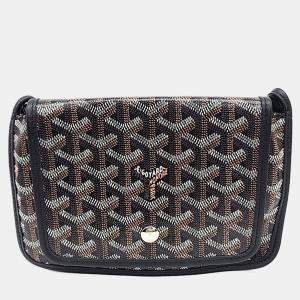 Pre Owned Goyard Black Fabric Plume