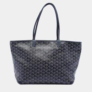 مملوكة مسبقًا Goyard Blue Goyardine Artois MM