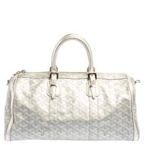 goyard bag silver