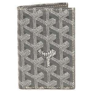 Goyard Grey Goyardine Coated Canvas St. Marc Bifold Card Holder 