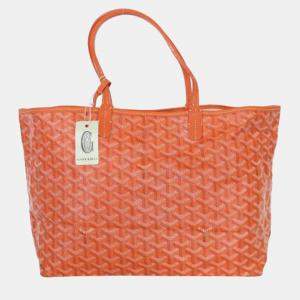 Goyard Orange St. Louis PM Tote Bag