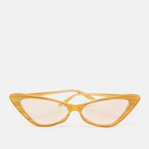 Gucci Yellow GG0708S Cat Eye Sunglasses