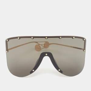 Gucci Black GG0541S Star Musk Shield Sunglasses