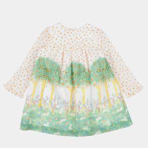 Gucci Multicolor Printed Cotton Dress Size 9/12M