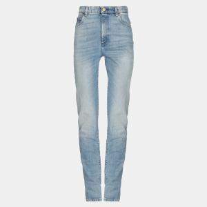 Pre Owned Gucci Cotton Jeans 26