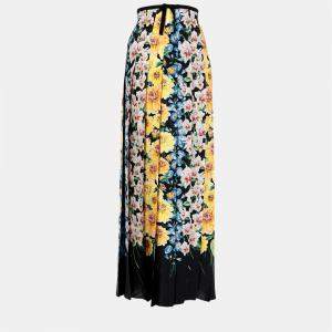 Pre Owned Gucci Silk Maxi skirt 42