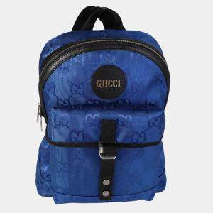 Gucci Blue GG Nylon Off The Grid Backpack