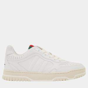 Gucci White Re-Web Sneakers EU 36