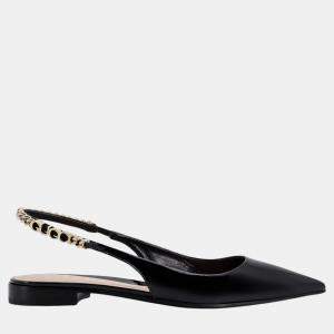 Gucci Black Patent leather Signoria Ballerinas EU 36