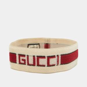 Gucci Beige Web Terry Head band