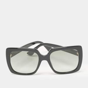 Gucci Black Gradient GG0418S Square Sunglasses