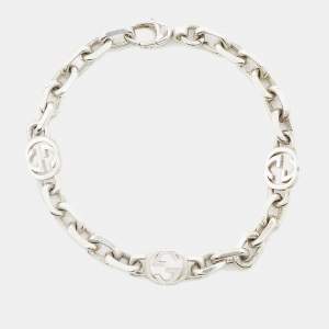 Gucci GG Sterling Silver Bracelet
