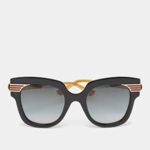 Gucci Black Gradient GG0281S Square Sunglasses