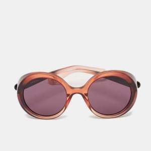 Gucci Brown/Purple GG0367S Frame Round Sunglasses