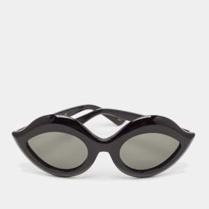 Gucci Black GG0085S Lip Cat Eye Sunglasses