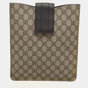 Gucci Beige/Ebony GG Coated Canvas iPad Case