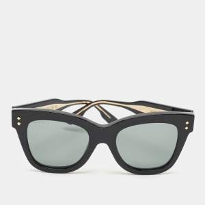 Gucci Black/Gold GG1082S Square Sunglasses