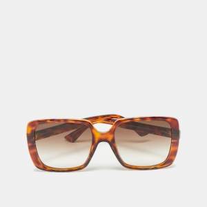 Gucci Tortoise Brown Gradient GG0632S Square Sunglasses