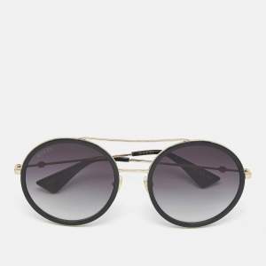 Gucci Black Gradient GG0061S Round Sunglasses