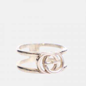 مملوكة مسبقًا Gucci Interlocking G Ring Sz 24