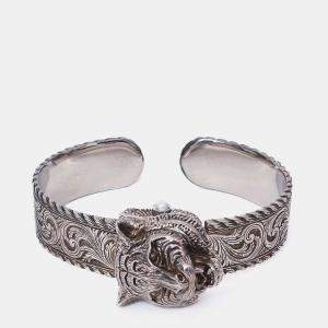 مملوكة مسبقًا Gucci Stainless Steel 'Le MarchÃ© Des Merveilles' Secret Bracelet Watch