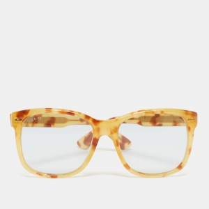 مملوكة مسبقًا Gucci Tortoise Brown GG0050S Square Sunglasses