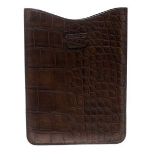 Gucci Brown Alligator IPad Mini Case