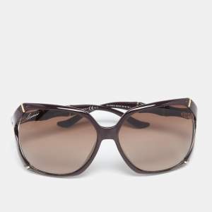 Pre Owned Gucci Brown GG 3508/S Square Gradient Sunglasses
