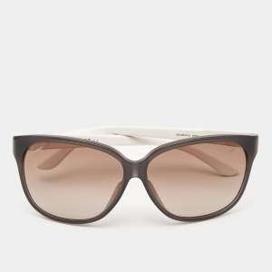 Gucci White/Black GG3551F/S Gradient Oversized Sunglasses