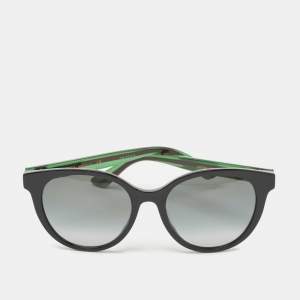 Gucci Black/Green Interlocking G Gradient Sunglasses
